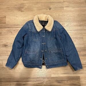 IDYLlWIND Miranda lambert reversible denim Sherpa jacket